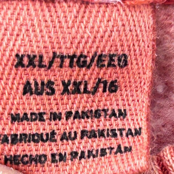 ROXY True Story Women's XXL Crewneck Sweatshirt | Orange | Outdoor Surf Beach - Picture 6 of 7